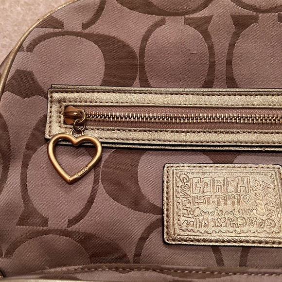 Gold coach backpack - Picture 6 of 15